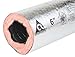 ATCO Insulated Flexible Duct,12" Dia. 13102512