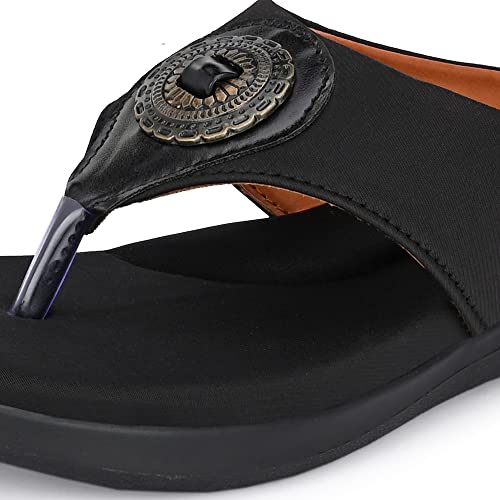 Image of Centrino Women Thong Sandals & Comfortable Ortho Care Sandal For Ladies | Fashion Wear Sandal & Chappal | Soft Cushioned for More comfort (2854)