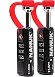 NANUK TSA Approved Locks 2-Pack – Durable, Secure Travel Case Lock with Cut-Resistant Steel Shackle & Rustproof (Black)