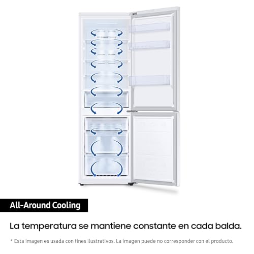 Réfrigérateur Combiné 60cm 344l Ventillé - RB34C602EWW