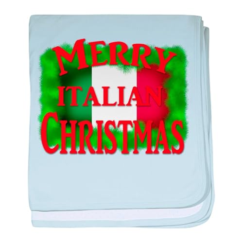 CafePress Italian Christmas Baby Blanket, Super Soft Newborn Swaddle