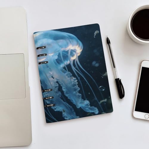 Cahier à anneaux rechargeable Jellyfish A5 pour ne plus perdre vos notes