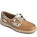 Sperry Ladies Footwear Women's Rosefish Boat Shoe, Linen/Oat, 10 Wide