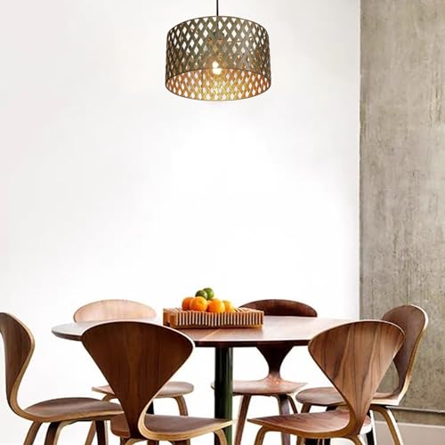 Osasy OS24-1PG01-15ZT(USA) Drum Lamp Shades Gold Metal Shade,Hollow-Out Design Hand-Crafted thumb #7