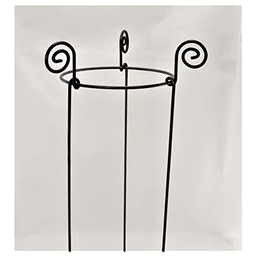 Hirsch Terracotta Staudenhalter stabil flexibel rund Ø 40cm Vollmaterial Rankhilfe, Pflanzenstütze unbehandelt
