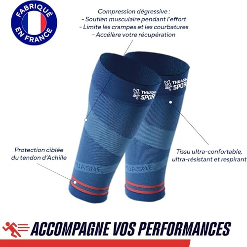 Manchons de compression Thuasne UP ACTIV pour running et trail - 3
