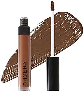 AQUAPURITY PHOERA Liquid Concealer Full Coverage Makeup Face Moisturizer Foundation Conceal Under Eye Dark Circles (110 DARK COFFEE)