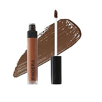 AQUAPURITY PHOERA Liquid Concealer Full Coverage Makeup Face Moisturizer Foundation Conceal Under Eye Dark Circles 110 DARK COFFEE