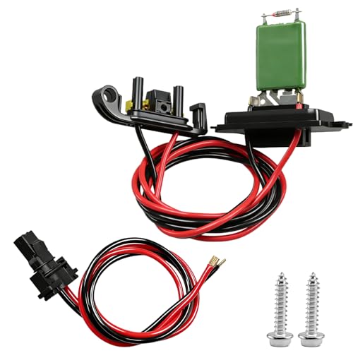 Image of EVRBUL Heater Blower Resistor kit, Motor Fan Resistor Compatible with Renault Clio 2005-2012, Modus/Grand Modus 2004-2019 Replace#: 7701209803,7701060001,7701060002,770106000