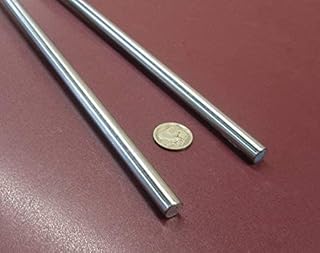 Metric Precision Ground 12L14 Carbon Steel Round Rod 10 mm Diameter x 6 Foot Length 2 Pieces 12 Ft Total