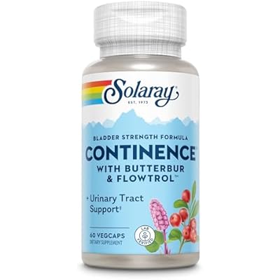 Solaray Continence w / Flowtrol، Veg Cap (Carton) | 60ct