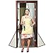 Hoobest Magnetic Screen Door-Heavy Duty Mesh & Full Frame Velcro Fits Doors Openings Up to 34"x82"