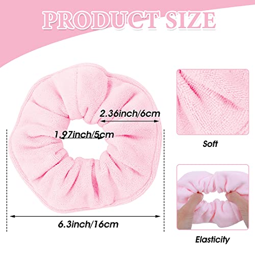 Wllhyf Hair Drying Towel Scrunchies 4 Pieces Absorbent And Soft Microfiber For Frizz Free Fuzzy Scrunchy Bobbles Hair Bands Ropes Ponytail Holder Wet Hair Accessories For Women And Girls #TOP2