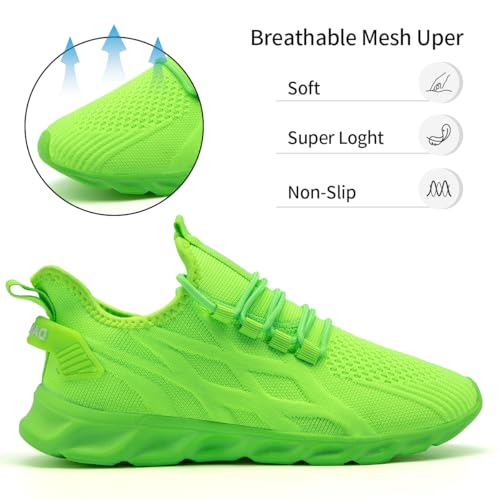 Image of DLWKIPV Womens Walking Shoes Slip On Sneakers Tennis Shoes Running Sport Workout Gym Shoes Athletic Non Slip Lightweight Breathable Fashion Casual Shoes for Travel Work
