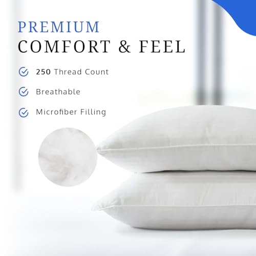 Set 2 Almohadas Microfibra Tamaño Estándar miniatura 3