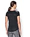 Under Armour Women's Fly-by 2.0 Tee, Black (001)/Reflective, Medium