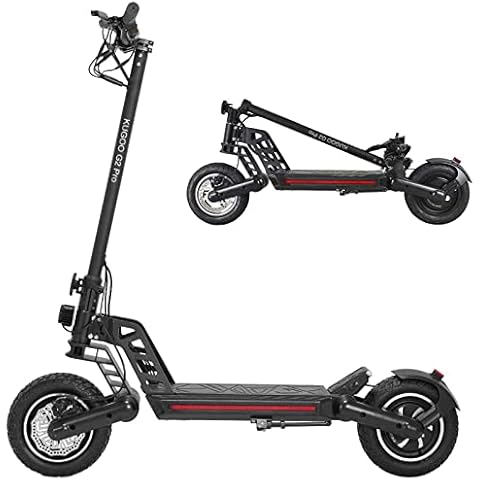 Electric Scooters Adult, Folding Electric Scooter Fast Mobility e Scooter 10" Offroad Tire Commuter E-scooter with Dual Disc Brake System, 280 lbs Max Load Electric Moped for Adults Cover