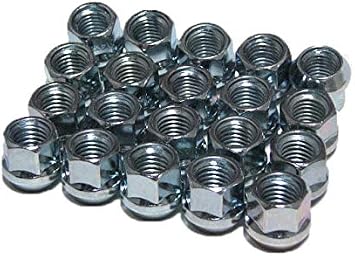 EZAccessory 20 Open End Bulge Acorn Lug Nuts 7/16"