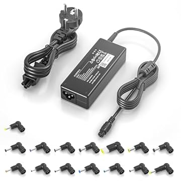 90W Alimentatore Universale Caricatore PC Portatile per HP ASUS Acer Dell Sony Samsung Fujitsu Gateway MSI Medion Notebook Ultrabook Chromebook Adattatori