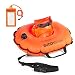 BUDDYSWIM Boa di Sicurezza Hydrastation per Nuoto in Acque Libere con Scomparto Centrale Accessibile. Include Custodia per Cellulare Impermeabile (Arancione)