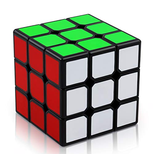 FAVNIC Magic Cube Pegless Speed Cube 3x3 Smooth Magic Cube Puzzles para niños y Adultos