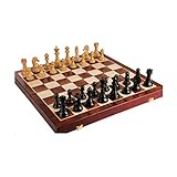 lustre bronze massif 6 branches  Échecs Ensemble d\'échecs pliants en bois massif, lustre en métal Bronze et laiton Morceaux d\'échecs en bois massif Pliants d\'échecs pliants, pour un ensemble d\'échecs pour adultes, étudiants et enfant