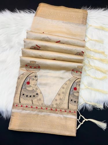 Sahyra tussar silk saree in tussar silk – image 4