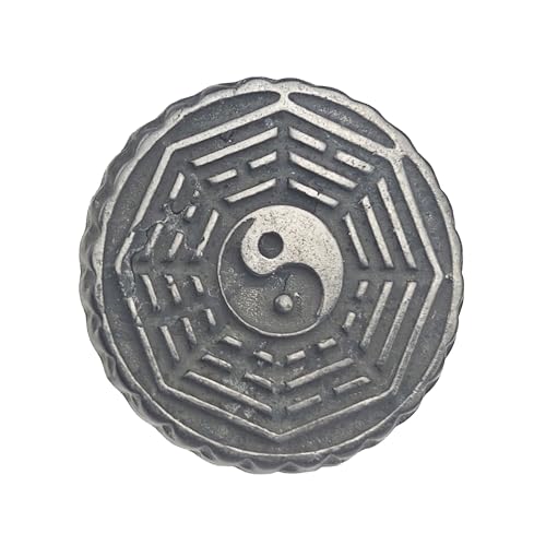 Shungite   Juego de adhesivos para teléfono, discos de equilibrio de energía con varios diseños (formación Bagua)