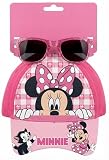 Clondo Set Cappello con Visiera e Occhiali da Sole per Bambini (3-8 Anni) | Kit Estivo Per...