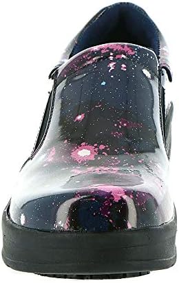 Easy Works by Easy Street womens Appreciate Clog, Purple Celestrial Patent Leather, 8.5 Wide US | Image 4