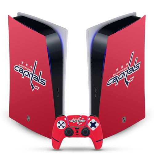 Skin Vinyle Washington Capitals Autocollant Console PS5 Digital et Manette Sans Fil