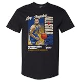 500 LEVEL Steph Curry Golden State Warriors 2026 NBA All-Star Vertical Heavyweight Tee (Black, Large)