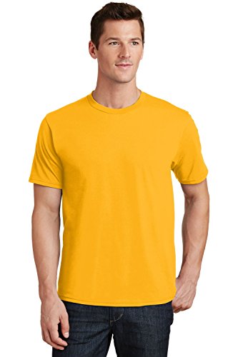 Port & Company Fan Favorite Tee L Bright Gold