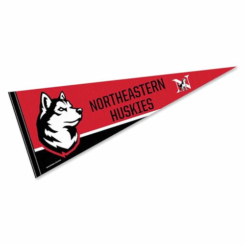 Northeastern University Pennant Full Size Felt