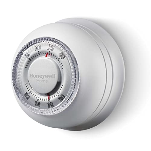Honeywell Home CT87K1004 The Round Heat Only Manual Thermostat,Large,White,Large by Honeywell Home - Image 3