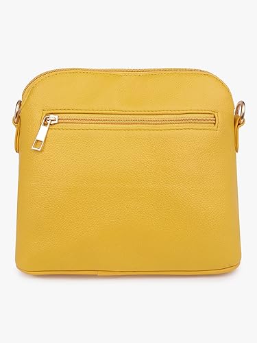 LAPIS O LUPO Women Flower Sling Bag (LLSL00105YL6 Yellow) 8