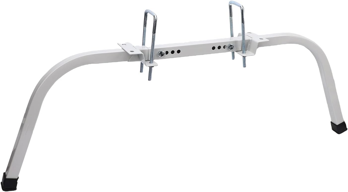 AUNMAS Ladder Stabilizer, Adjustable Stainless Steel Wall Extension Ladder Standoff for Roof Gutter Accessories