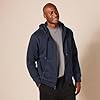 Amazon Essentials Men's Full-Zip Fleece Hoodie (Available in Big & Tall), Navy, 3XL #5