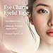 Eye Charm Magic Slim Double Eyelid Tape – Invisible Adhesive Strips for Hooded Monolid Correction – Authentic K-Beauty Tech Made in Korea (Double-Sided (Medium 4mm) - 180 Count)