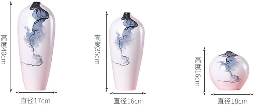 Ceramic Vase Living Room Study Bocage Wine Cooler Chinese Crafts Home Ornament Decorations
