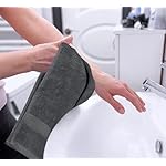 Utopia Towels 6 Pack Premium Hand Towels Set, 16 by 28 inches, 100% Ring Spun Cotton, Ultra Soft and Highly Absorbent 600GSM Towels for Bathroom, Gym, Shower, Hotel, and Spa, Grey - Image 4