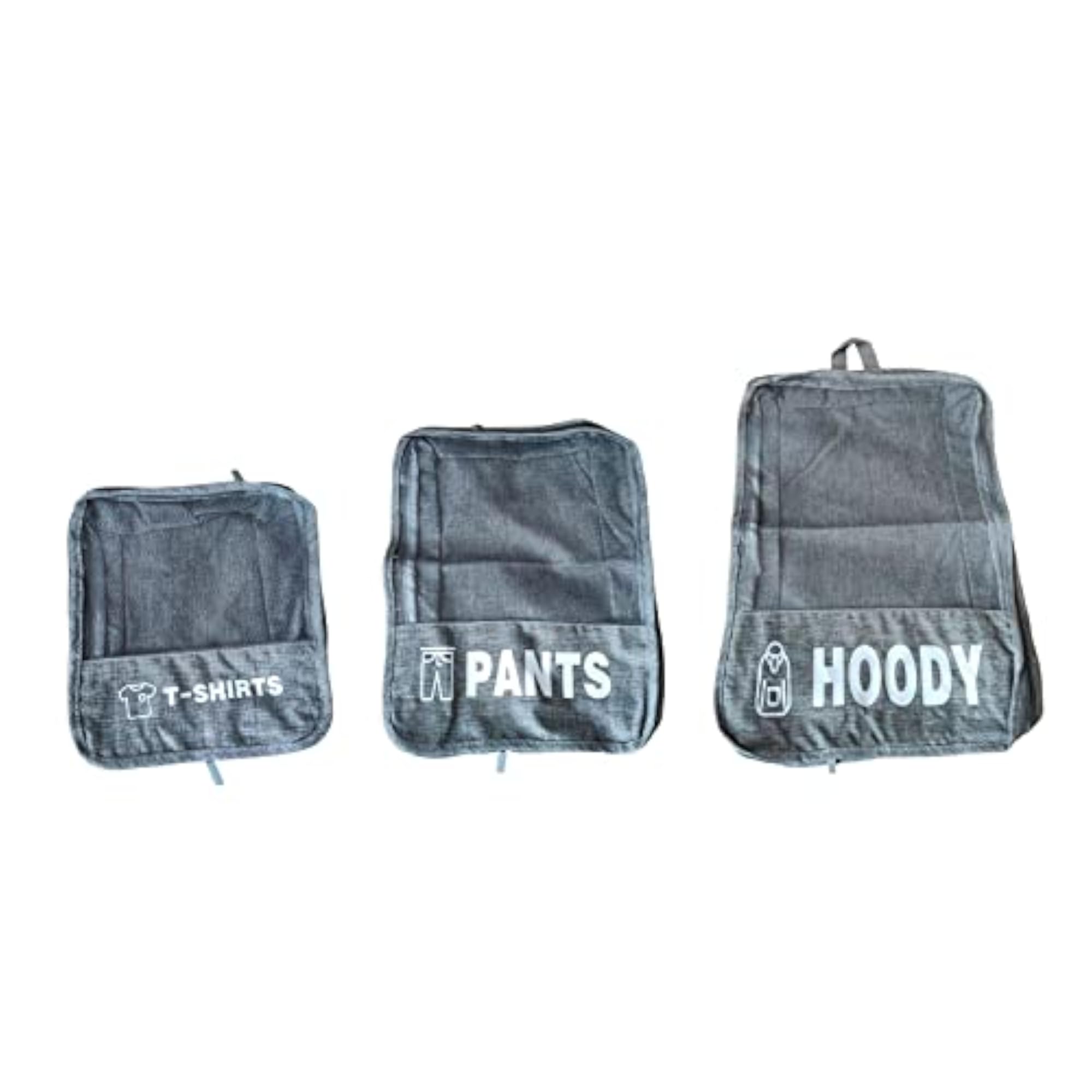 Compression Packing Cubes 3Pcs Set, Travel Organizer