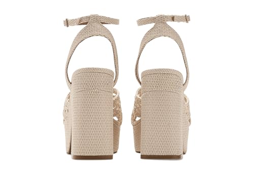 Dolce Vita DV Women's Whisora Heeled Sandal, Ivory, 9 by DV Dolce Vita - Used condition - Image 6