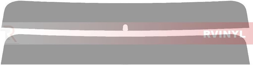 Rvinyl Window Tint Kit Compatible with Hyundai Santa Fe 2013-2018 - Windshield Strip Visor - 50%