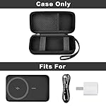 Case for Anker Magnetic Battery 10,000mAh Foldable Wireless Portable Charger, 633/622/621/321 5,000mAh Power Bank (MagGo) Holder, Storage for Baseus 6000mAh Cell Phone Power Delivery -Case Only-Black - Image 2