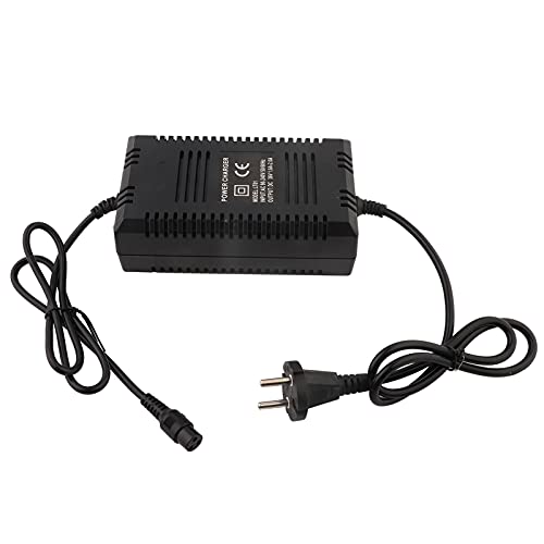 Annadue 36V Ladegerät, Blei Säure Ladegerät, Geeignet für Elektroroller Usw., Automatische Abschaltung bei Voller Ladung, Automatische Verfolgung der Batteriekapazität (European regulations)