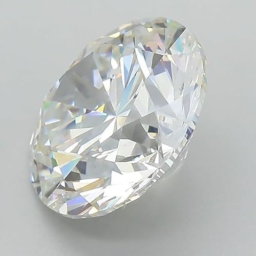 2Ct Natural Certified Diamond – 8mm Round Cut D Color VVS1 Clarity Loose Gemstone for Necklace, Bracelet, Rings & Fine Jewelry Making