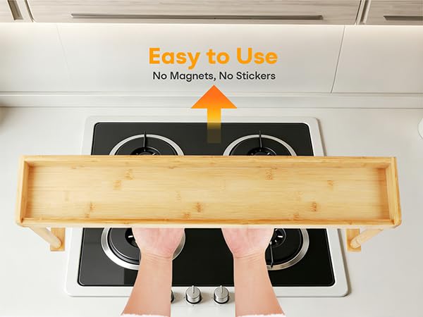 Thalomely Over the Stove Spice Shelf,32.9" Spice Rack Organizer for Kitchen by Thalomely - Used condition - Image 8