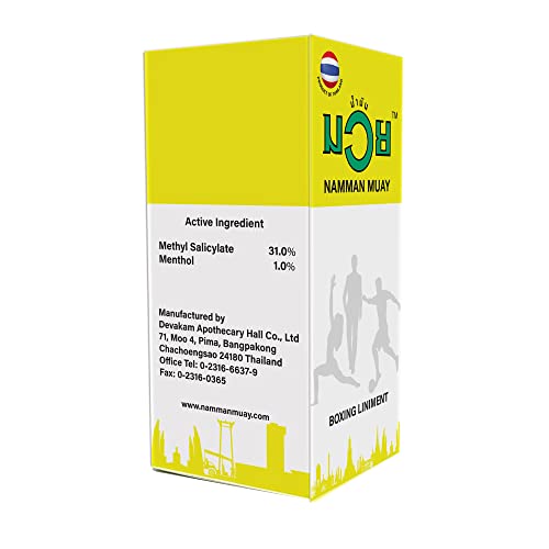 Namman Muay Original Muay Thai Boxing Analgesic 120Ml #TOP1