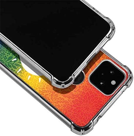 Skinit Clear Phone Case Compatible with Google Pixel 4a 5G - Love is Love Rainbow Design